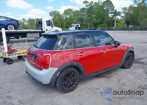2017 Mini Hardtop Cooper из США, поврежденный, VIN WMWXU1C38H2F78989